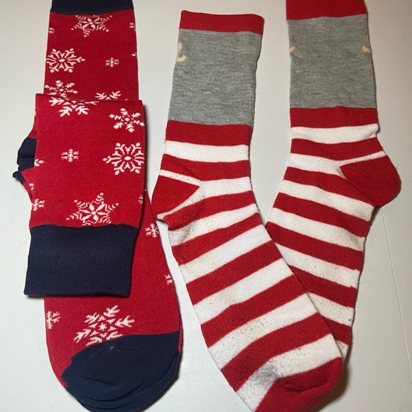 2 pair mens Christmas dress socks - Picture 2 of 2